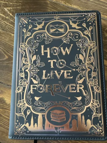The Invisible Life of Addie LaRue V.E. Schwab Faux Leather Journal Book Owlcrate