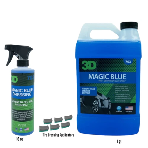 3D Magic Blue Tire Dressing