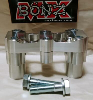 MX BONZ X-6 BAR MOUNT YAMAHA YZ250 2006-2020 YZ250X HANDLEBAR CLAMP 28mm 1-1/8''