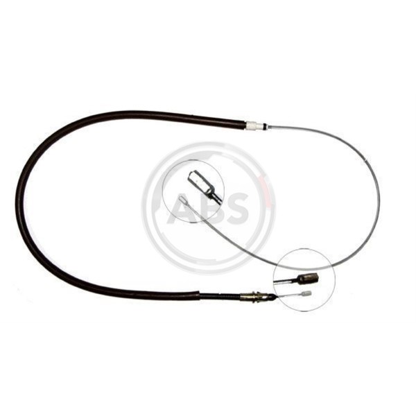 A.B.S. Handbremsseil Bremsseil Links Rechts FüR CitroëN C2 C3 Pluriel Peugeot-image