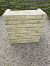 Shiplap Garden Bar Made Completely From Treated Timber