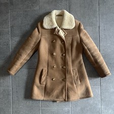 Sawyer of Napa California Shawl Suede Cabin Coat Spring Lamb Deerskin Trading 12
