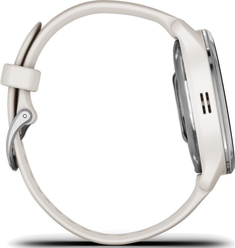 Garmin D2 Air X10 44mm Bluetooth Silikon weiß Edelstahlgehäuse silber - Neu - Bild 4 von 6