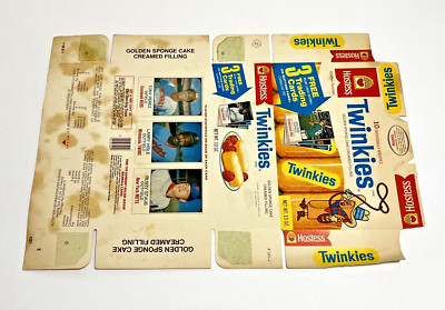 TONY PEREZ Cincy Reds 1975 Hostess Twinkies Rare VTG Complete Uncut Panel Box