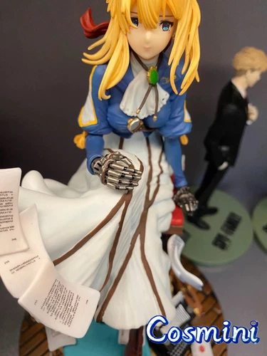 In Stock Violet Evergarden 25cm Figure Toy PVC Collection Model Anime Gift - Picture 5 of 20