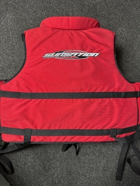 Lifeline Race gear Sport Vest with custom logo Sunsation Powerboats, XL ...