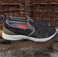 Vionic Shoes 5 Black Kea Slip On Sneakers Orthotic Agile Mesh Walking Comfort