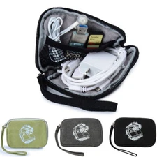 Electronic Accessories Storage Sleeve Carry Case Travel USB Cable Organizer Bag