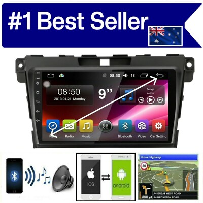 MAZDA CX7 2009-2012 GPS CARPLAY ANDROID AUTO CAM ODB DAB TPMS DVR works for BOSE