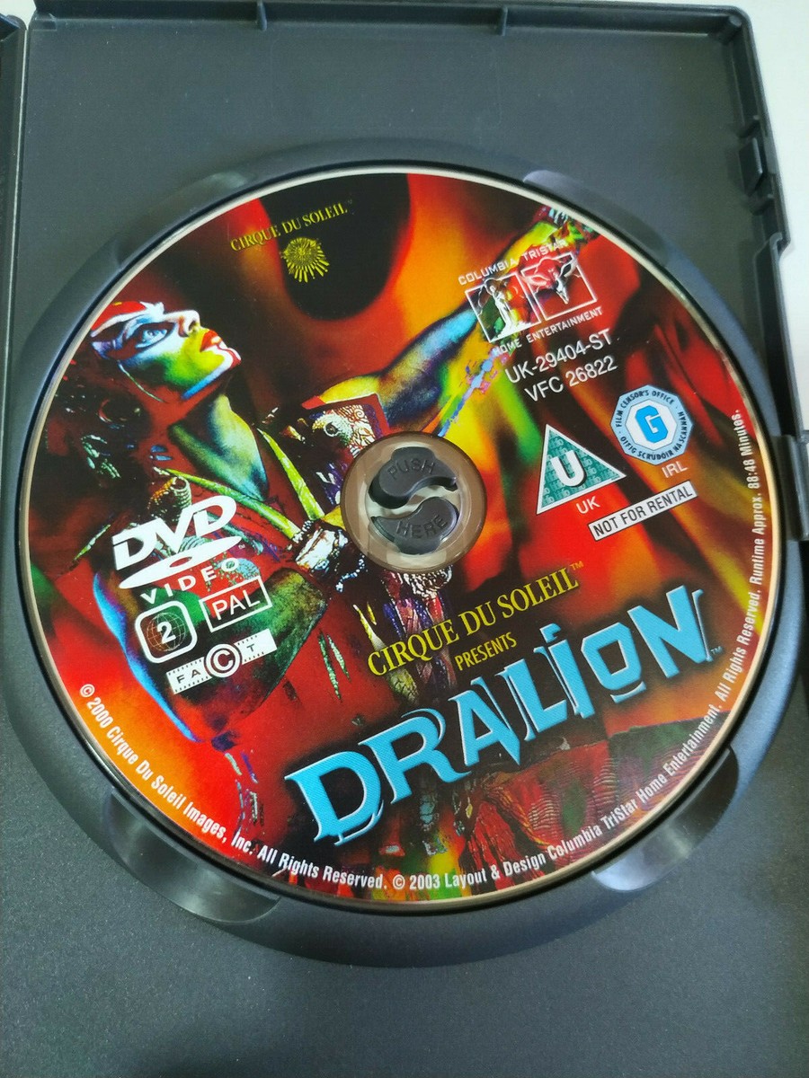 Cirque Du Soleil - Dralion 2000 Performance Art Troupe