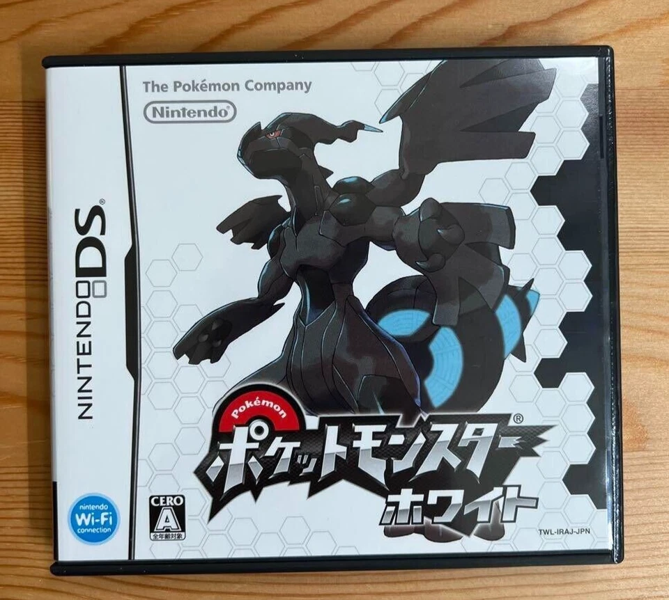 Pocket Monsters White Pokemon White Boxed Nintendo DS Japanese ver Tested - Image 2 of 4