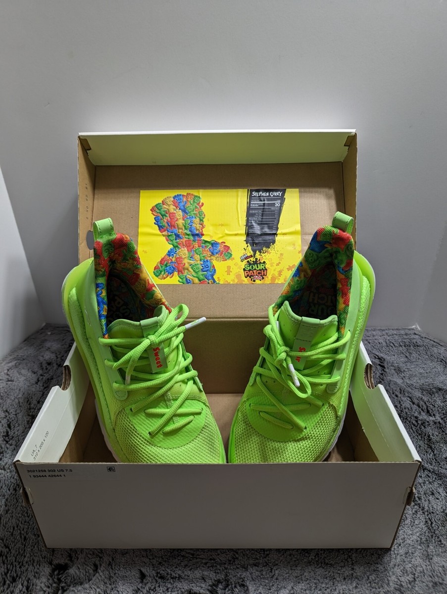 UNDER ARMOUR - UA アンダーアーマー カリー7 “Sour Patch Kids” Under Armour Curry 7 Sour Patch Kids Red / Green COMBO