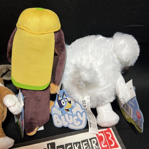 Bluey & Friends - Winton, Snickers & Lila 8" Plush Soft Pack Rare - Lot of 3 NEW - Picture 9 of 9