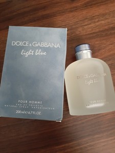 dolce and gabbana light blue 6.7 oz men's