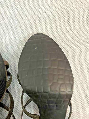 Scarpe da donna Rockport marroni in pelle con cinturini tacco taglia 91/2M (UK 7) nuove - Foto 11 di 11
