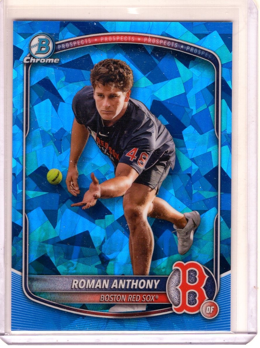 2025 ROMAN ANTHONY BOWMAN CHROME SAPPHIRE PHOTO VARIATION