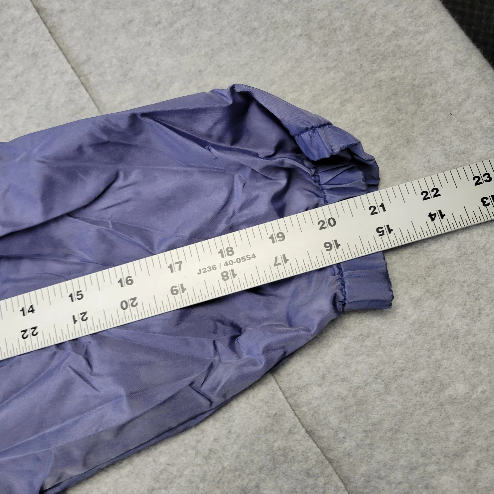 Woolrich Windbreaker Jacket Mens Medium VTG 80s Hooded Full Zip Pockets - product detail image 8