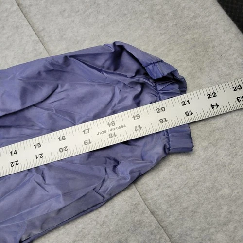 Woolrich Windbreaker Jacket Mens Medium VTG 80s Hooded Full Zip Pockets image 8