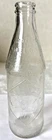Vintage 1967 Enjoy Coca-Cola-10 oz-Clear-Embossed-Glass Soda-Pop Bottle