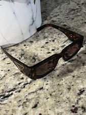 Prada SPR09Z 54 Triangle Logo Sunglasses Tortoise Gafas Lentes FREESHIPPING