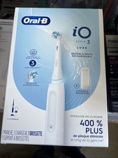 Oral-B iO Series 3 LUXE Rechargeable Electric Toothbrush: Matte White