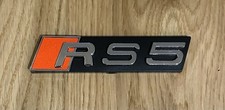 Audi RS5 Grill Logo Front Badge