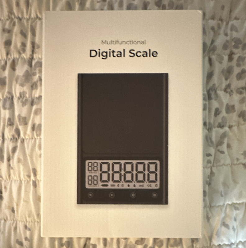 SalonScale ORSS1-BL Bluetooth Digital Scale USB-C Touch Buttons