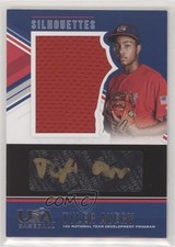 2018 USA Baseball Stars & Stripes Black Gold Jerseys 11/39 Tyler Avery Auto a8r