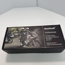 MaxQuall V6 V4 Headsets. Good For Moto Riding, Referee Intercom, Skiing, ATV