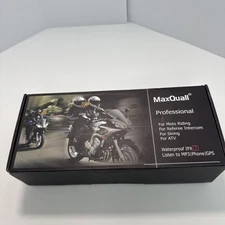 MaxQuall V6 V4 Headsets. Good For Moto Riding, Referee Intercom, Skiing, ATV