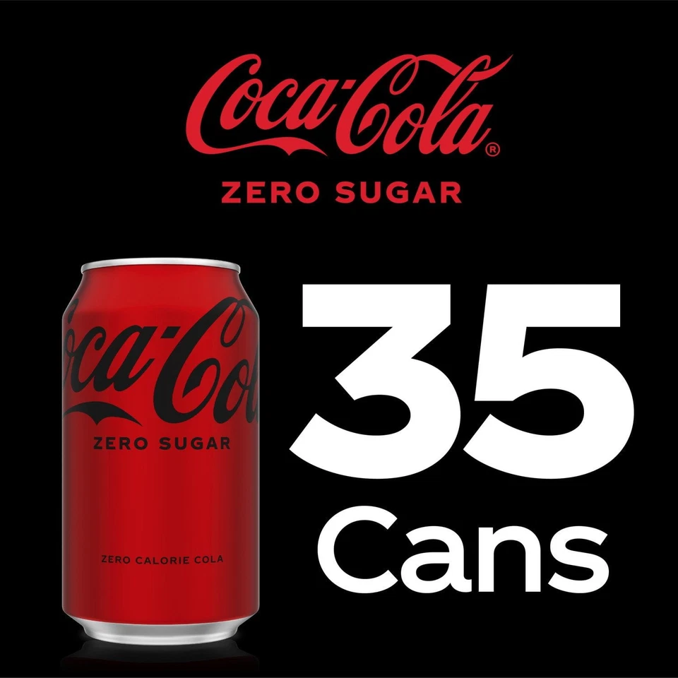MAX VALUE! Coca-Cola Zero Sugar Soft Drink (35 Cans x 12 oz) - Image 4 of 4