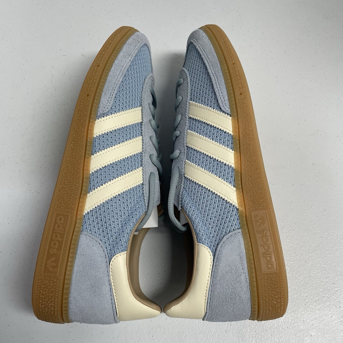 adidas Handball Spezial Clear Sky Warm Sandstone Gum JS3866 Size 10.5 Blue Gum adidas Handball Spezial JS3866 | OVERKILL main image 4