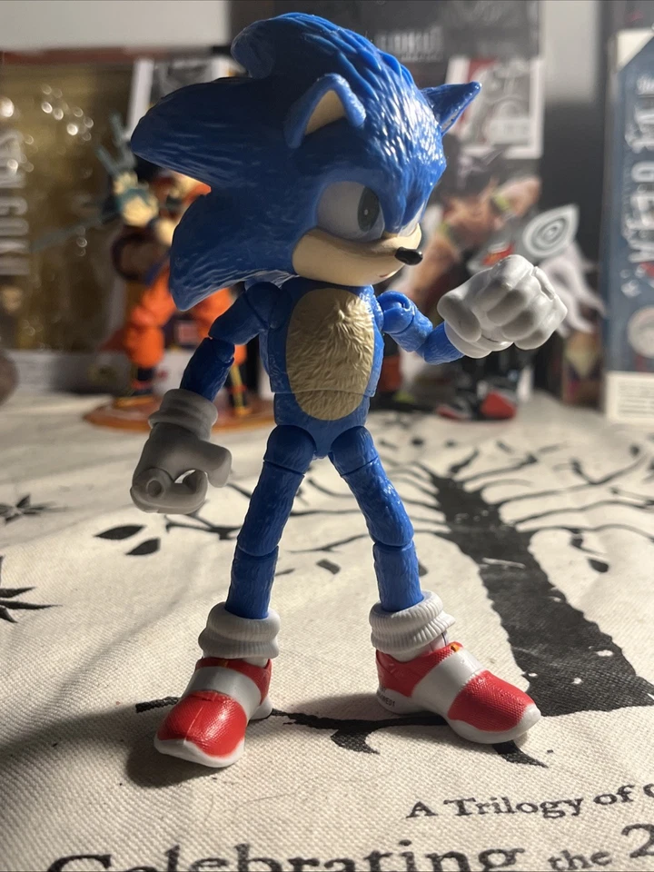 Sonic And Light Up Shadow Figures Sonic Movie 3 Jakks (batteries Not Including) - Image 3 of 4