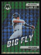 2022 Panini Mosaic Big Fly Green Prizm Pete Alonso #BF-7