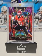 2025 Select Chase Brown Purple /699
