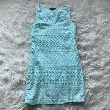 Banana Republic Lace Crotchet Eyelet Dress