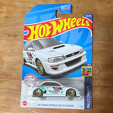 Hot Wheels Rally Champs 1998 Subaru Impreza 22B-STi 1:64 Diecast Unopened TH W/P