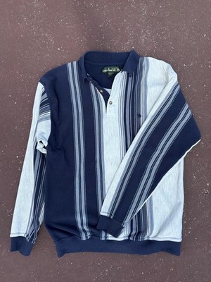 Men's Blue and Navy Jumper