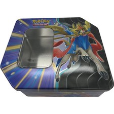 Pokémon TCG Slashing Legends Tin Zacian EMPTY Storage Box No Cards