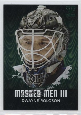 2010-11 ITG Between the Pipes Men III Emerald Vault Dwayne Roloson #MM-17 0f8