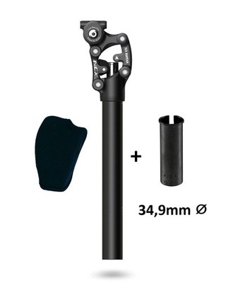 SR Suntour SP25-NCX Parallelogramm Sattelstütze 31,6mm+34,9mm Adapter 90-120kg