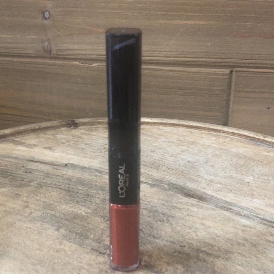 L'OREAL PARIS INFALLIBLE-PRO-LAST-LIPCOLOR W/LIP BALM-# 219 INCESSANT RUSSET Lip - Image 2 of 4