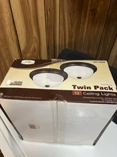 Patriot Lighting Twin Pack 13 Inch Ceiling Lights