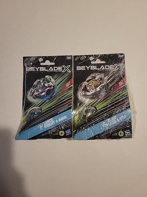 Hasbro Beyblade X Lance Knight 4-80HN & Claw Leon 5-60P - NEW SEALED 2-Pack