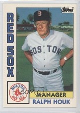 1984 Topps Tiffany Ralph Houk #381 0j0