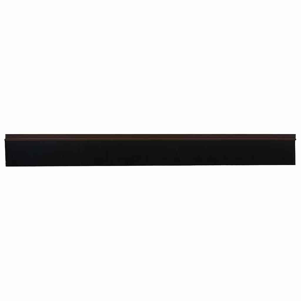 Spazzole per porte autoadesive 12 pcs Marrone 100 cm - 2