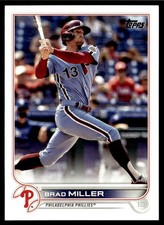 2022 Topps Brad Miller Philadelphia Phillies #384