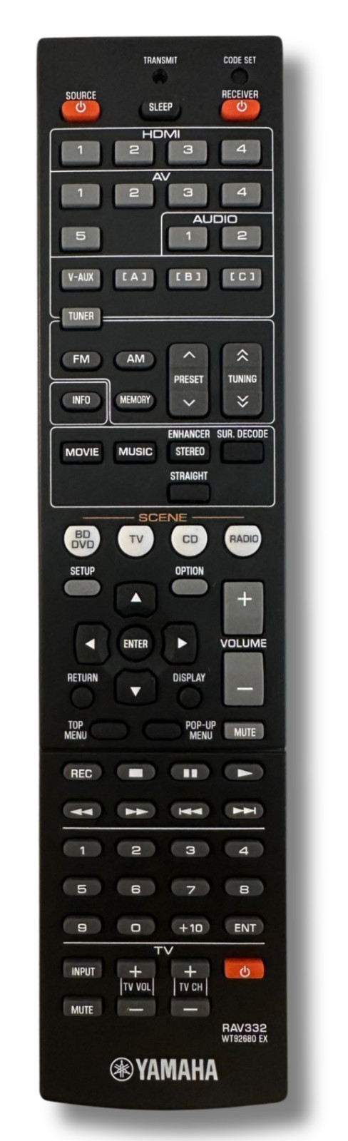 Originale Fernbedienung fr Yamaha HTR-6063 HTR-6064 HTR-6130 HTR-6240 5690₽