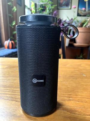 Biconic Bluetooth Aura Speaker Color Changing Base Boost, used and works