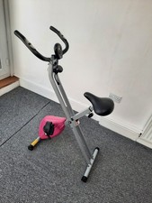 BARGAIN OPTI COMPACT FOLDING MAGNETIC EXCERCISE BIKE HOME GYM CARDIO TRAINING